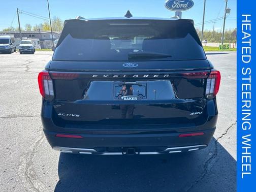 Agate Black Metallic 2026 Ford Explorer Active