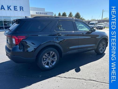 Agate Black Metallic 2026 Ford Explorer Active