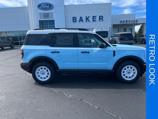 Blue 2026 Ford Bronco Sport Heritage