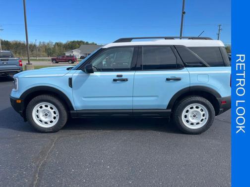 Blue 2026 Ford Bronco Sport Heritage