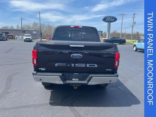 Red 2019 Ford F-150 Lariat