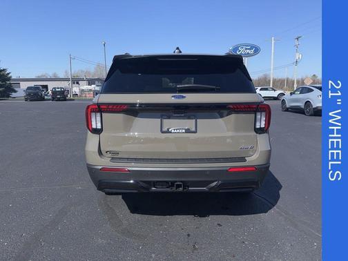 Gray 2026 Ford Explorer ST-Line