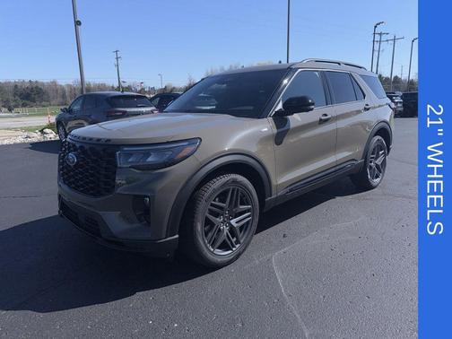 Gray 2026 Ford Explorer ST-Line