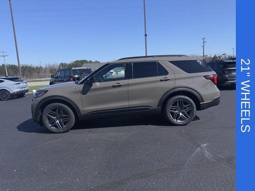 Gray 2026 Ford Explorer ST-Line