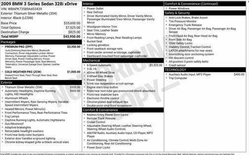 2009 BMW 328 i xDrive