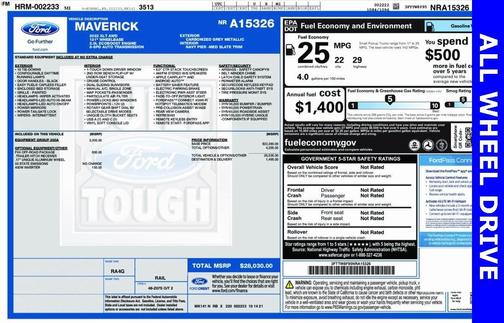 2022 Ford Maverick XLT