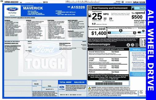 2022 Ford Maverick XLT