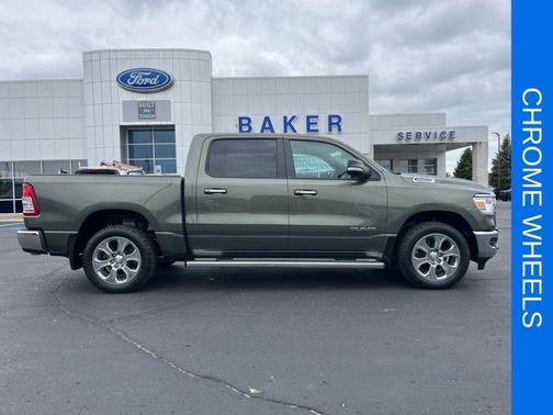 Olive Green Pearlcoat 2020 RAM 1500 Big Horn