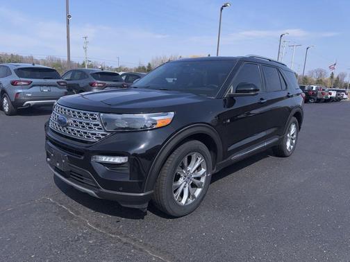 Black 2020 Ford Explorer Limited