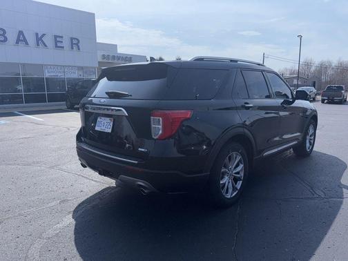 Black 2020 Ford Explorer Limited