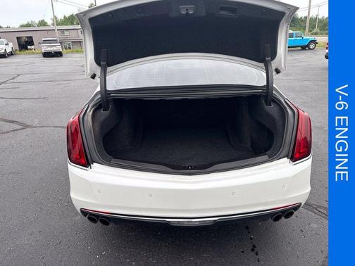 Crystal White Tri-Coat 2018 Cadillac CT6 3.6L Luxury
