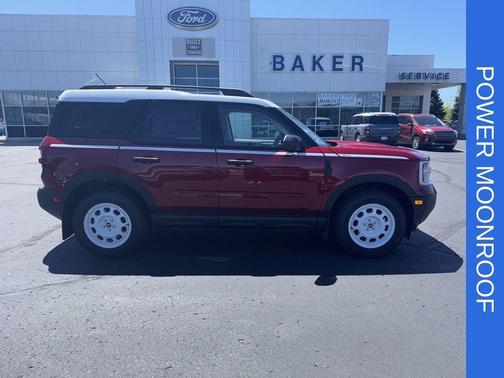 Ruby Red Metallic Tinted Clearcoat 2026 Ford Bronco Sport Heritage