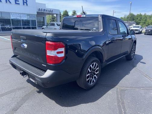 Blue 2022 Ford Maverick Lariat
