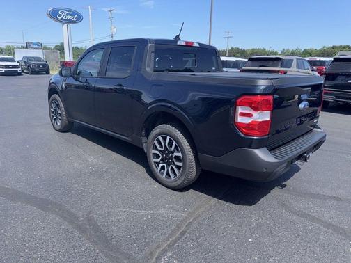 Blue 2022 Ford Maverick Lariat
