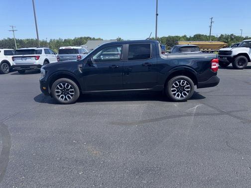 Blue 2022 Ford Maverick Lariat