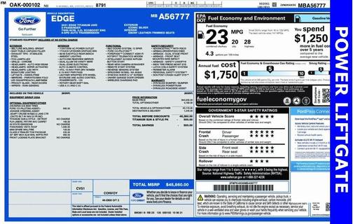 2021 Ford Edge Titanium