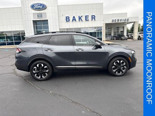 Gravity Gray 2023 Kia Sportage X-Line