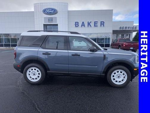 Azure Gray Metallic 2025 Ford Bronco Sport Heritage
