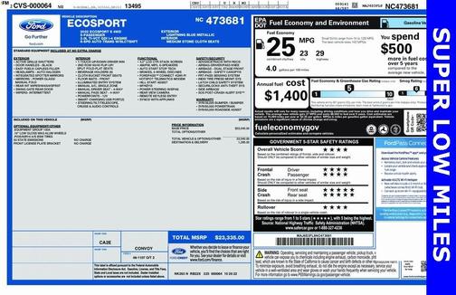 2022 Ford EcoSport S