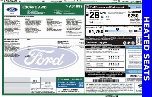 2026 Ford Escape ST-Line