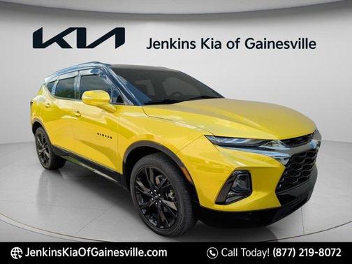 Nitro Yellow 2022 Chevrolet Blazer RS