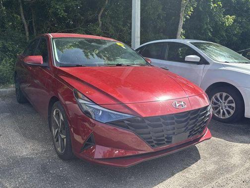 Red 2023 Hyundai ELANTRA SEL