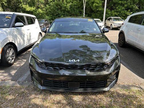 Gray 2025 Kia K5 EX