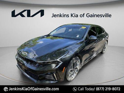 Gray 2025 Kia K5 EX