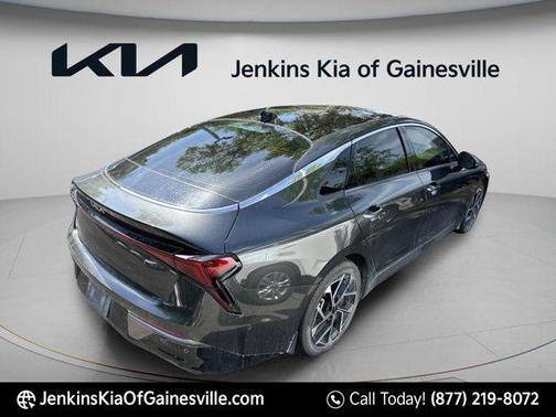 Gray 2025 Kia K5 EX