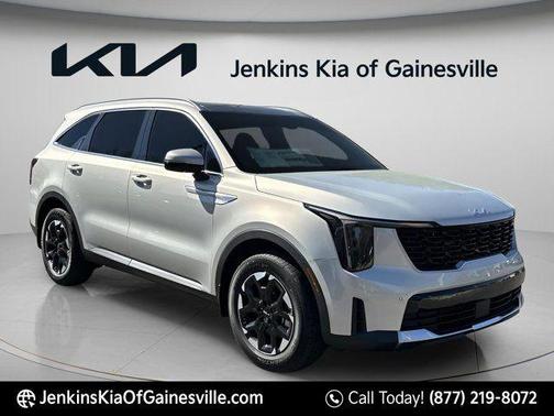 Ivory Silver 2026 Kia Sorento S