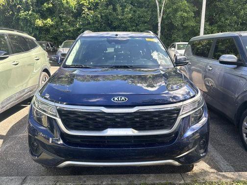 Dark Ocean Blue 2021 Kia Seltos EX