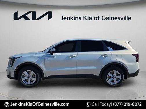Ivory Silver 2026 Kia Sorento LX
