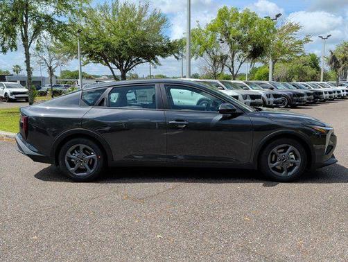 Gray 2026 Kia K4 LXS