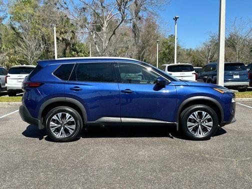 Caspian Blue 2021 Nissan Rogue SV
