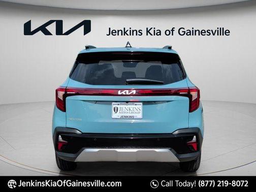 Blue 2026 Kia Seltos EX