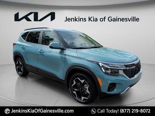 Blue 2026 Kia Seltos EX