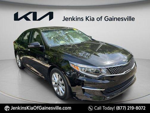 Ebony Black 2018 Kia Optima EX