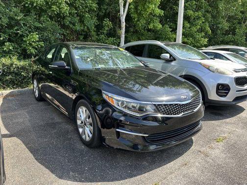 Ebony Black 2018 Kia Optima EX