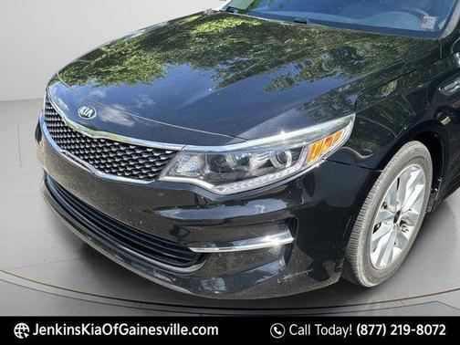 Ebony Black 2018 Kia Optima EX