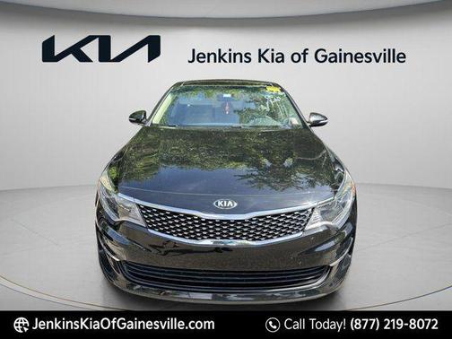 Ebony Black 2018 Kia Optima EX