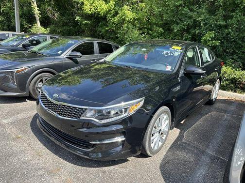 Ebony Black 2018 Kia Optima EX