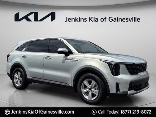 Ivory Silver 2026 Kia Sorento LX