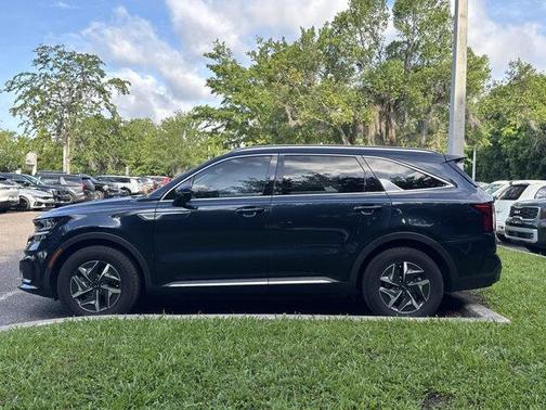Gravity Blue 2021 Kia Sorento Hybrid EX