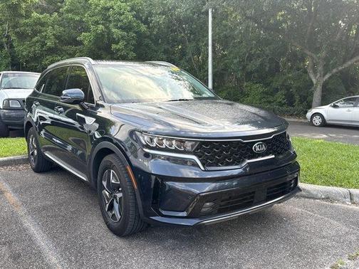 Gravity Blue 2021 Kia Sorento Hybrid EX