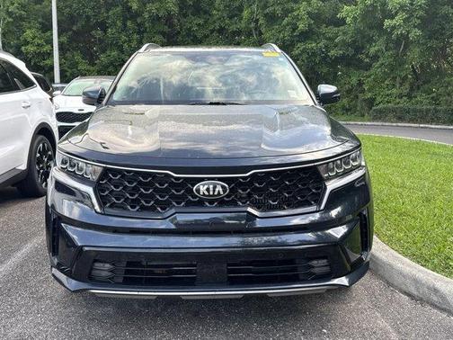 Gravity Blue 2021 Kia Sorento Hybrid EX