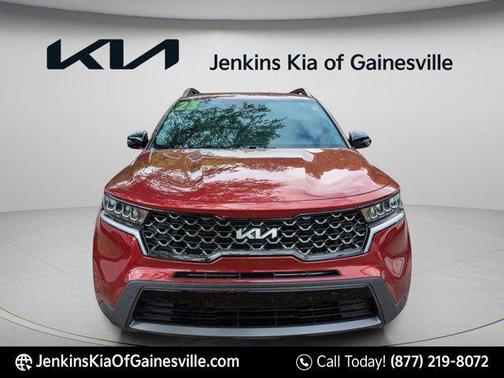 Passion Red Tintcoat 2023 Kia Sorento X-Line S