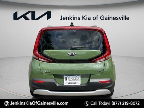 Undercover Green 2021 Kia Soul X-Line