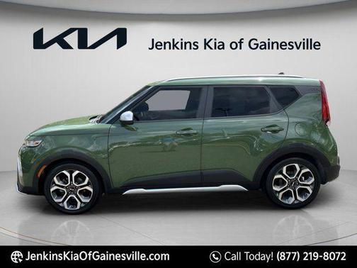 Undercover Green 2021 Kia Soul X-Line