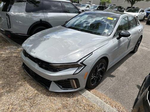 Wolf Gray 2025 Kia K5 GT-Line