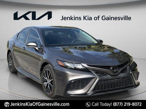Predawn Gray Mica 2021 Toyota Camry SE